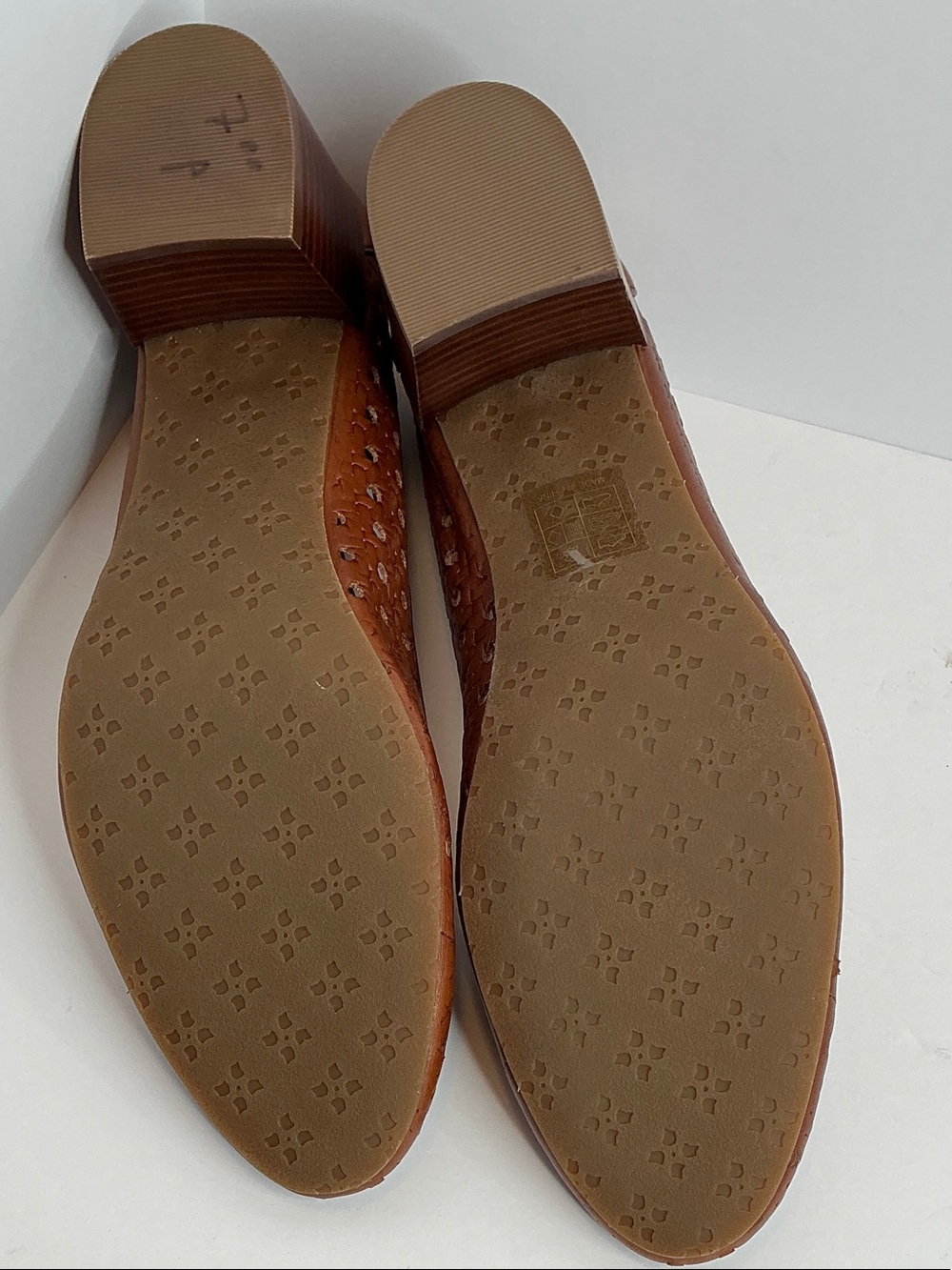 Patricia Nash Brown Woven Leather Pumps size 10 - Picture 5 of 5